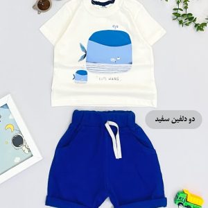 تیشرت و شلوارک نخ پنبه