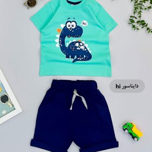 تیشرت و شلوارک نخ پنبه